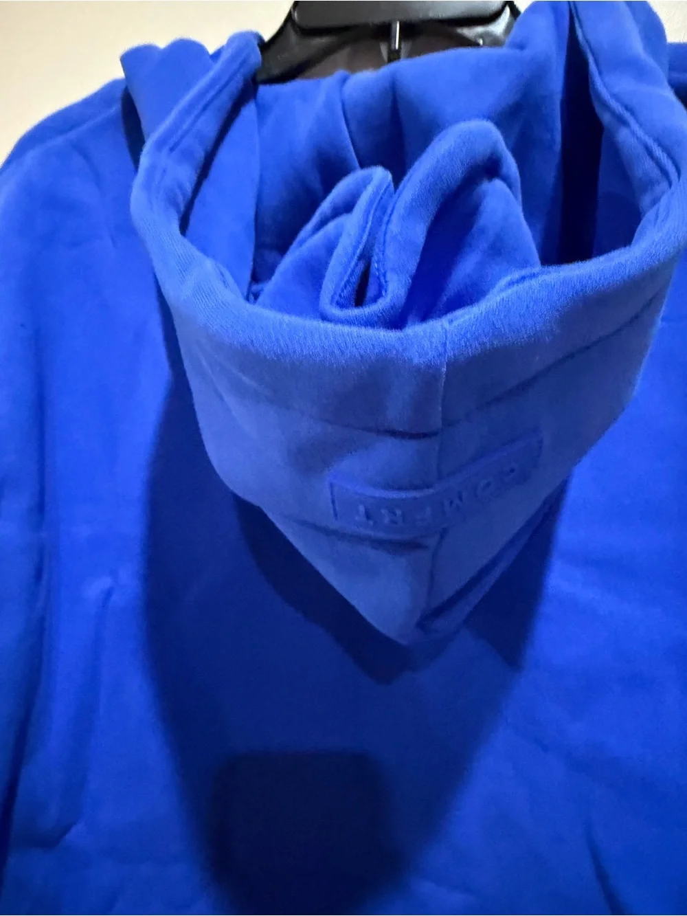 Comfrt Cozy Zip-Up Hoodie Jacket - Cobalt Blue